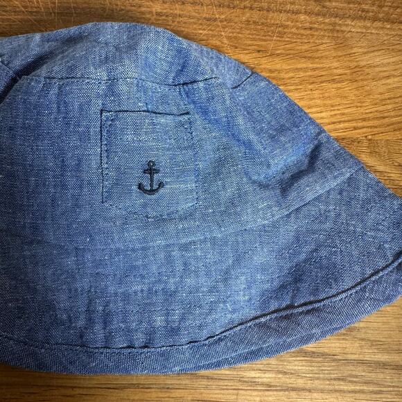 Janie and Jack Boy Mixed Lot Bucket Hat Sunglasses Bowtie Sailboat Preppy Summer - Picture 5 of 10